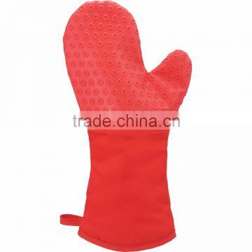 Silicone Grilling Mitt - Mitt's Long Length Perfect for Cooking Items on the Grill, Tested to Withstand Heats up to 204'F/400'F photo-5