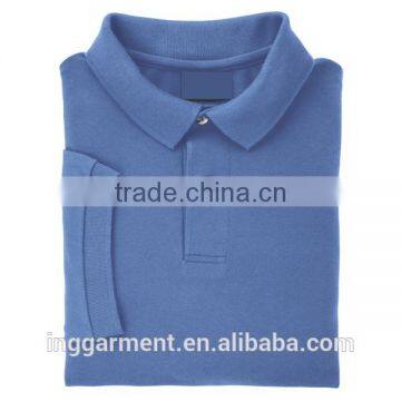 Custom Made 100% Cotton Golf Polo T-Shirt photo-4