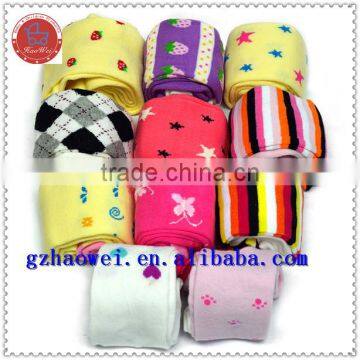 Cute Baby Girls Plain Colorful Design Baby Cotton Pantyhose Tights photo-2