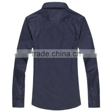 100% Cotton Latest Fashion Dress Pasiley Pocket Men Shirt photo-3