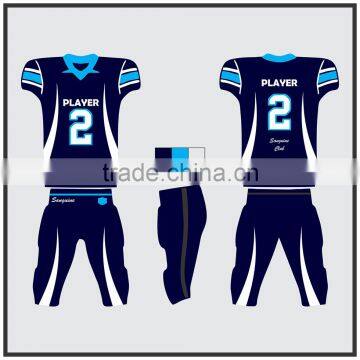 Custom Fully Spandex Integrated Sublimated American Football Uniform With Free Mock Ups and Free Samples photo-6