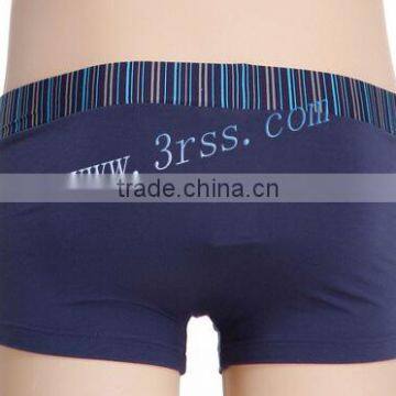 Fashion Men Navy Blue Seamless Funny Underwear photo-2