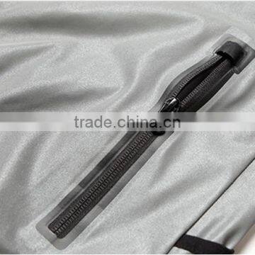 Keep Warm in the Winter Metallic Silver Retro Reflective Jacket With Fleece Inside photo-4