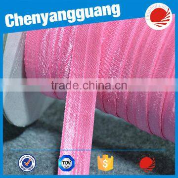 Good Quality Fold Over Elastic Tape&Polyester Shiny Fold Over Elastic Tape photo-5