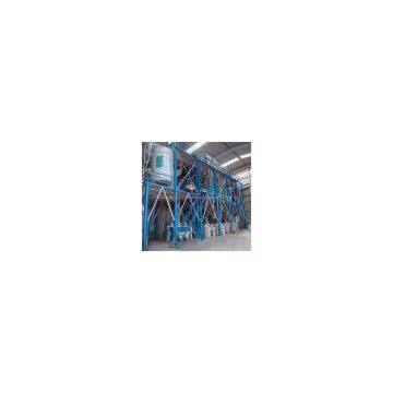 Low fat corn flour processing complete set equipment