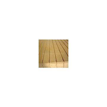 Wall Decorative Grooved Paper Overlay Plywood photo-2