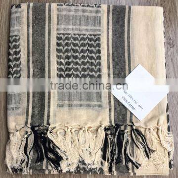 Hign Quality Fashion Shemagh Arab Men Scarf Military Army Cotton photo-4