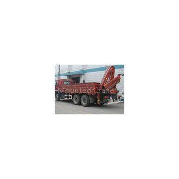 8 Ton Cargo Folding Boom Truck Crane For Telecommunications facilities