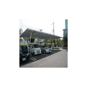 Aluminum Double Carport Solar Mounting System