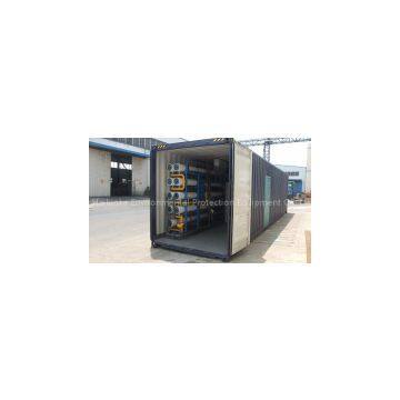 Mobile Containerized Reverse Osmosis Sea Water Desalination Machine