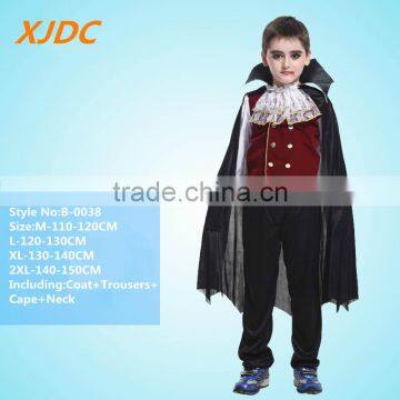 2016 Hot selling wholesale halloween vampires costume for boys