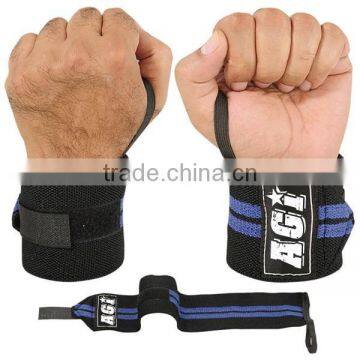 Power lifting wrist strap