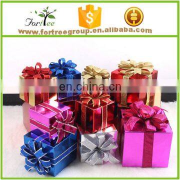 various size decorative christmas gift box