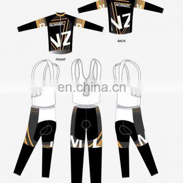 Yellow and Black Design Sportful Wholesale Cycling Wear Specialized