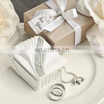 2015 Elegant Square Curio Trinket Box Favors Lady party favors