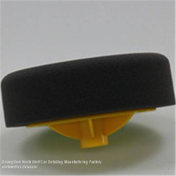 Cutting & Shine Sponge Foam Buffing Pads 6inch Orange Color photo-5