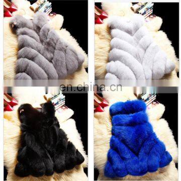 2018 Winter Coat Women Fur Vest High-Grade Faux Fur Coat Women