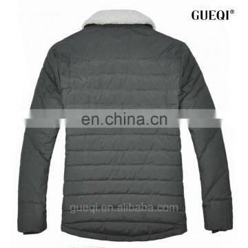 2017 Latest European Design With Fur Collar Down Jacket Men photo-2