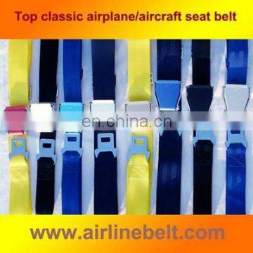 Aircraft buckle stretcher safety seat belt