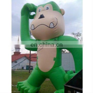 2012 hot sale Green Monkey/ Blue Monkey Advertising Inflatable cartoon for decorate or publicity