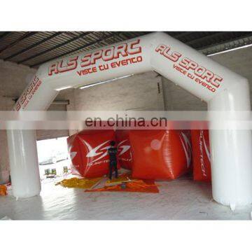 inflatable advertising air arch with full digital printing logo, inflatable arch,