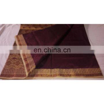 Women's Designer Wedding Wear Red Handmade Valkalam Banarasi Silk Bridal Saree Party Wear Dress photo-6