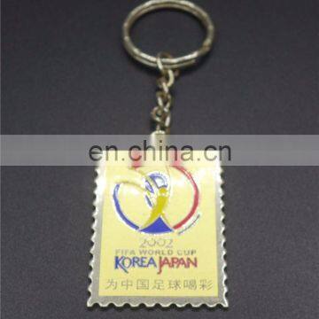 Custom size embroidery tennis ball keychain