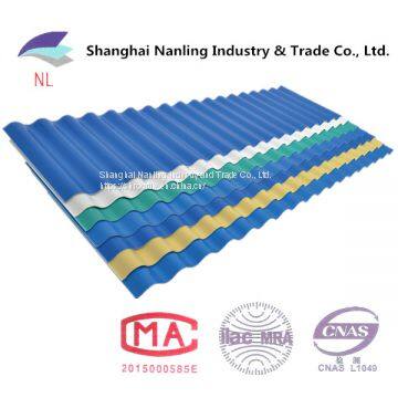 Shanghai factory direct selling PVC anticorrosion roof tile