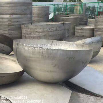 1000mm 4mm steel hemisphere hemispherical Tank Heads For Fire Pit