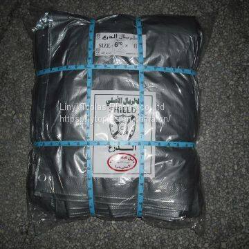 70gsm/90gsm Silver/green Tarps Hot-selling at Sudan/Yemen Shield Castle Crocodile Brand photo-3