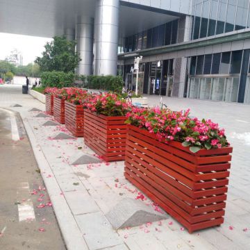 Nontoxic Outdoor Flower Boxes Red Environmental Protection