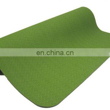 Custom Printing Non Slip TPE Black Yoga Mat photo-6