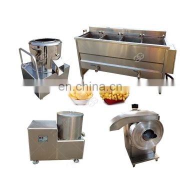 Professional Widely Used Potato Flakes French Fries Making Production Line Machine To Make Potato Chips