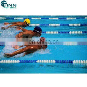 Popular High Quality Scratch-proof Red ,Bule And Yellow Three Color Lane Pool Rope Supply In China