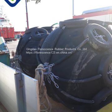 Yokohama type pneumatic rubber fenders for Pier