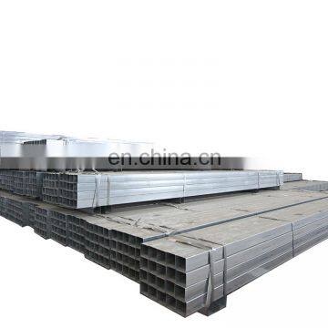 hot dip galvanized rectangular pipe GI steel water tube