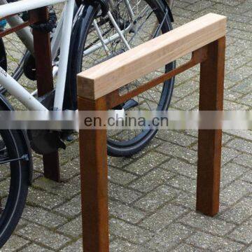 Public Steel Bike Rack Corten Bicycle Racks photo-6