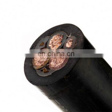 copper flexible rubber cable 4 core 4mm2 with CE certificate