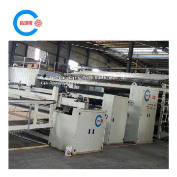 Polyester wadding production line and thermal bonded wadding production line