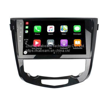 Автомобильный мультимедийный центр с поддержкой CarPlay и Android Auto для Nissan Qashqai AT (2013 - 2016 гг.) на послепродажный рынок
