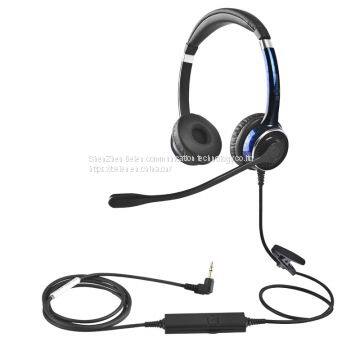 China Beien FC22 PA business telephone headset for call center customer service multimedia teaching headset