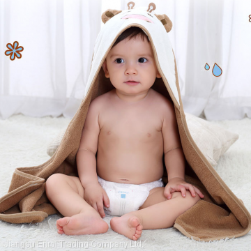 Hooded Baby Bath Towel Cartoon pattern