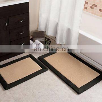 Wholesale Custom Eco-friendly Durable Washable Non Slip Waterproof Soft Bath Mat
