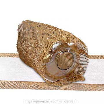Factory Direct Anti Sracth Honeycombe Kraft Paper Wrap Roll photo-2