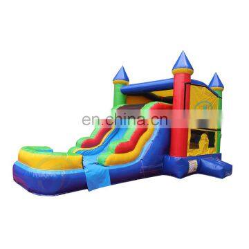 Custom Cheap Kids Inflatable Bouncers Slides Combos Bouncy Castle Children Bounce House Commercial With Water Slide photo-2