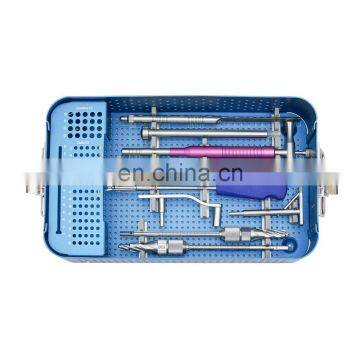 Instrument Orthopedic Surgical Excellent Quality DHS & DCS Plate Instruments Set Medical Surgery Set photo-4