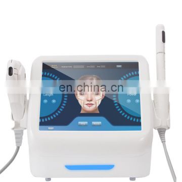 2 In 1 ultrasound high 3.0mm 4.5mm anti wrinkle skin firming vaginal tightening beauty for salon