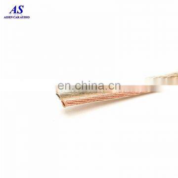 OFC 16 ga Copper Transparent Material Speaker Cable Wires photo-7