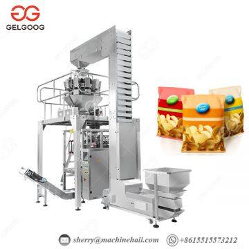 Banana Chips Weighing and Packing Machine, Potato Chips Packaging Machine