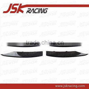 2008-2015 CARBON FIBER REAR BUMPER CANARDS FOR AUDI R8 V8 V10 (JSK031032)